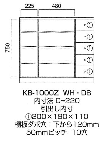 JE^[[Ɂ@KB-1000ZWH}