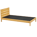 木製ベッド　WBD-M01(NA)ナチュラル　フレームのみ
