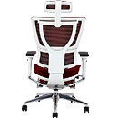 レッグレスト付オフィスチェア　iForm chair　レッド