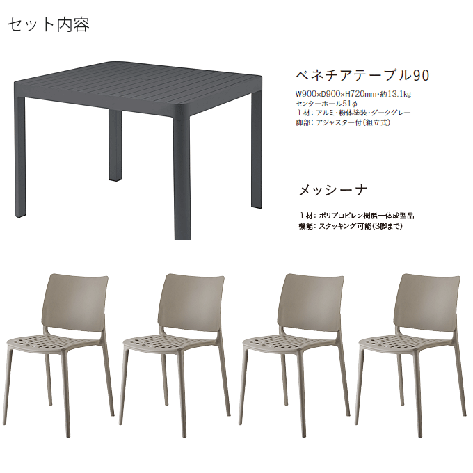 �K�[�f���Z�b�g5�_�@�x�l�`�A�e�[�u��90/���b�V�[�i�E�H�[���O���[�~4