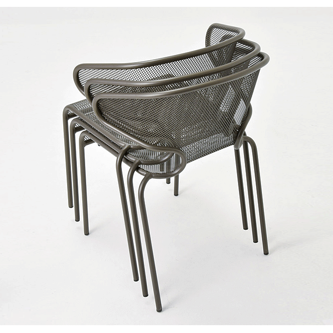 ガーデンチェアモンルージュスタッキング