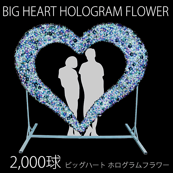 フラワーフォトフレーム・アーチ 業務用 イルミネーション