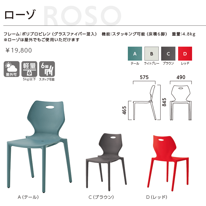 �v���X�`�b�N�`�F�A�@���[�]�@���i�d�l