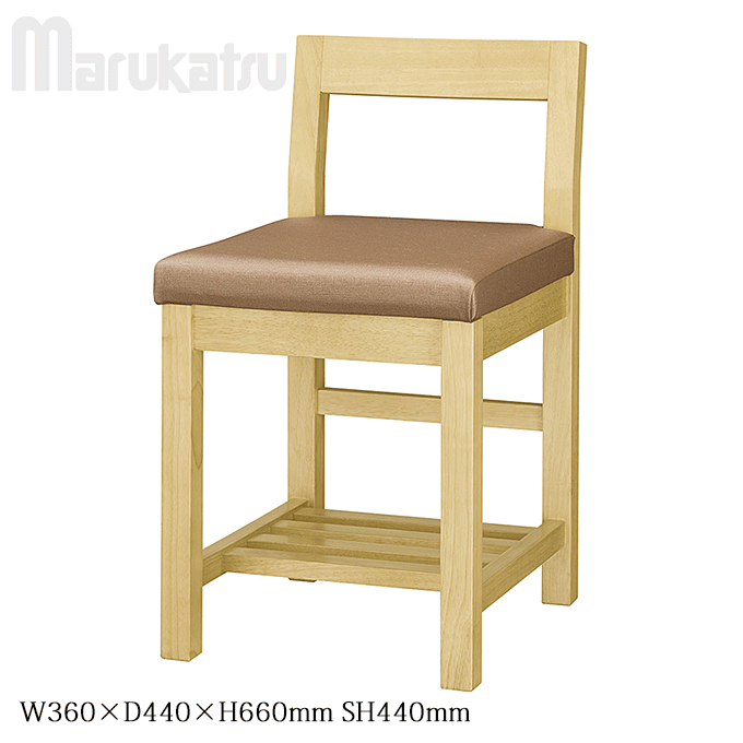 木製椅子 棚付き レストランチェア 居酒屋 吉野 よしの椅子 丸勝 MARUKATSU 業務用家具
