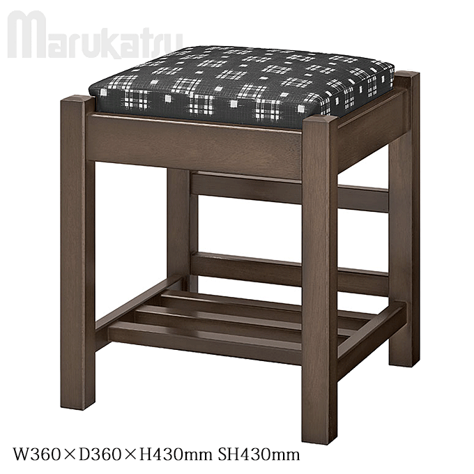 葛城椅子　Dダークブラウン　既製品カスリレザー
