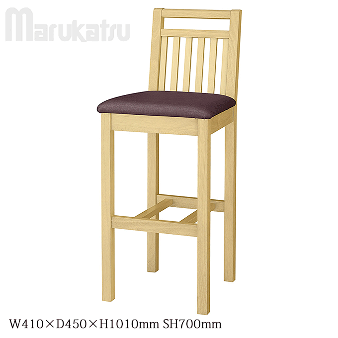 和風カウンターチェア バル 居酒屋 輪島 わじまスタンド椅子 丸勝 MARUKATSU 業務用家具