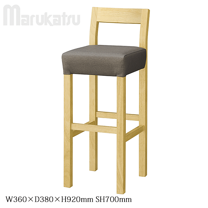 和風カウンターチェア 旅館 居酒屋 小百合 さゆりスタンド椅子 丸勝 MARUKATSU 業務用家具