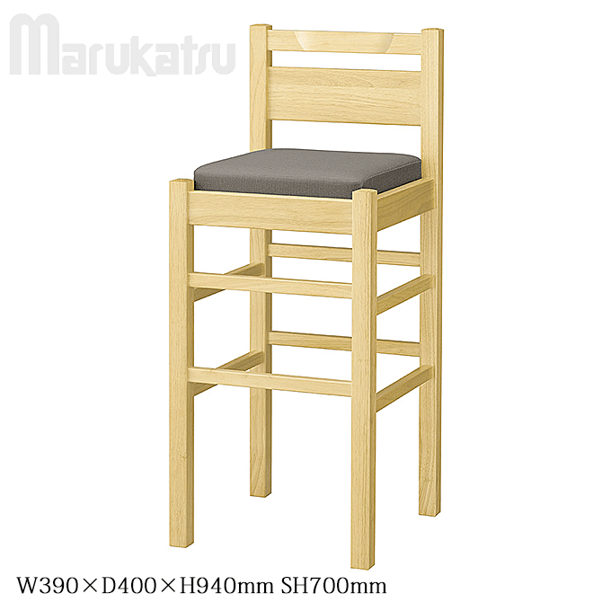 和風カウンターチェア 料亭 居酒屋 阿山 あやまスタンド椅子 丸勝 MARUKATSU 業務用家具