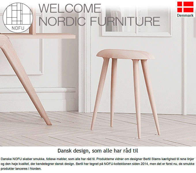 mt 644 Xc[ NOFU644 Stool NORDIC FURNITURE ؐ ֎q tbgXc[ k f}[N