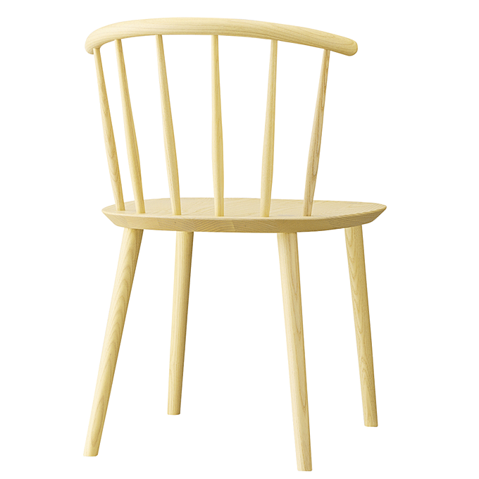 木製椅子 マルーン ナチュラル
