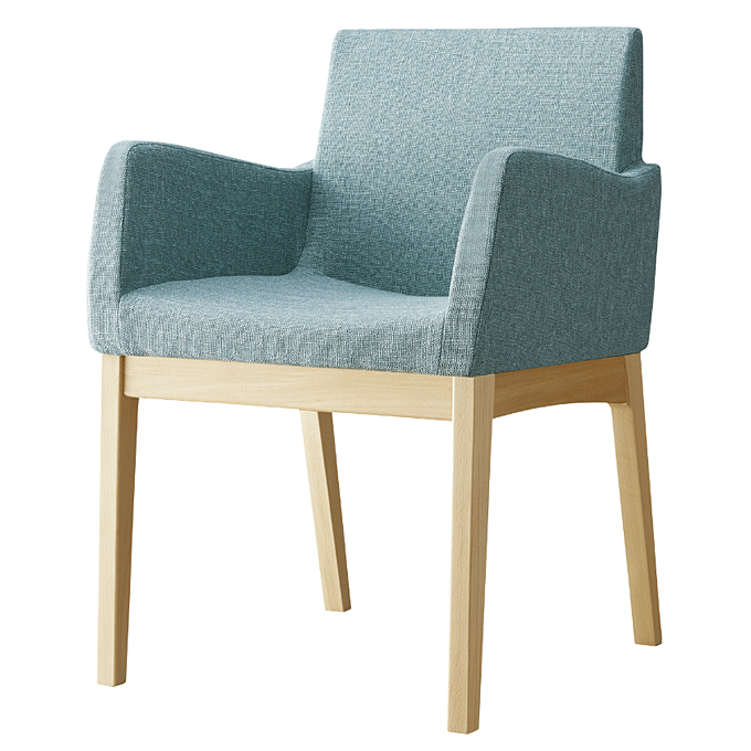 木製椅子 フィン ナチュラル