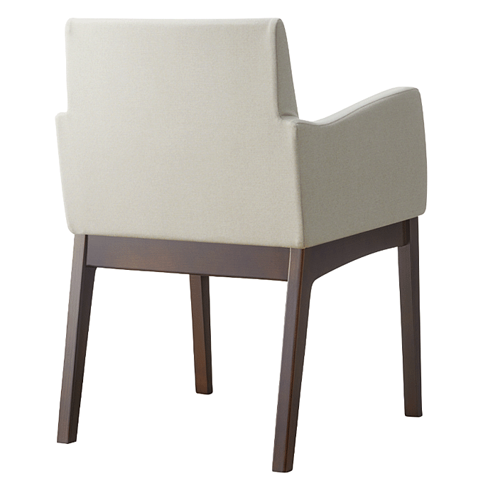 木製椅子 フィン ブラウン