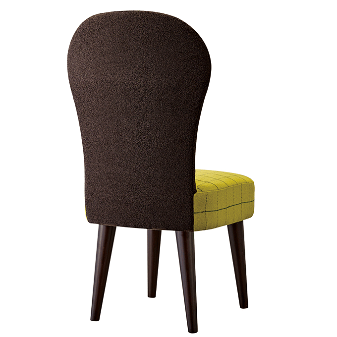 木製椅子 ルフス ブラウン