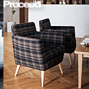 木製椅子 ウエスト