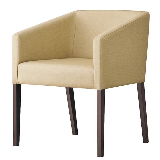 木製椅子 プログレ ブラウン