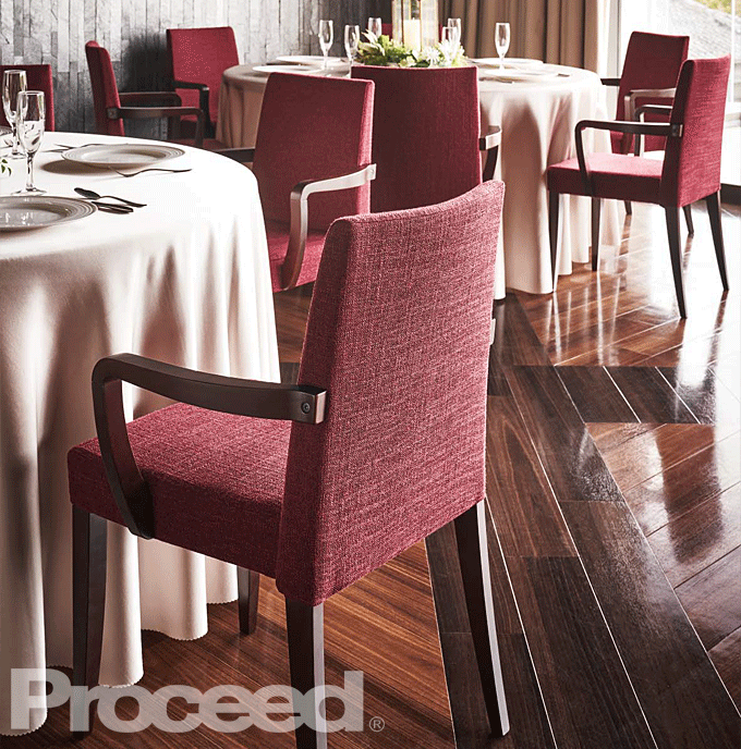 木製椅子 ホテル レストランチェア ベジェ プロシード 業務用家具