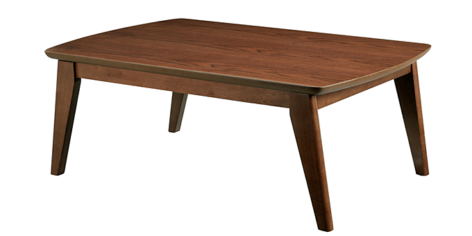 こたつ イーズ 90x60cm ウォールナット