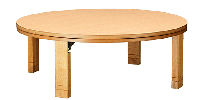 こたつ フラットロンド 120cm ナチュラル