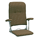 折り畳み座椅子　YS-1046　ブラウン